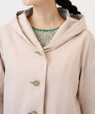 NGDEF18360 GIANNI LO GIUDICE(ジャンニ ロ ジュディチェ) シャンブレーリバーコート ピンクベージュ