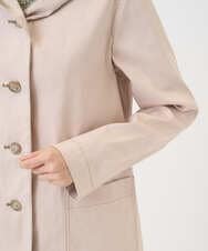 NGDEF18360 GIANNI LO GIUDICE(ジャンニ ロ ジュディチェ) シャンブレーリバーコート ピンクベージュ