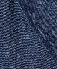 NGDGE40430 GIANNI LO GIUDICE(ジャンニ ロ ジュディチェ) [洗える]デニム調リネンジャケット ネイビー