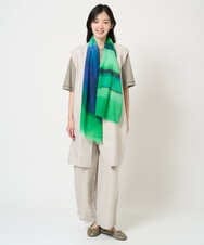 NGDGE41390 GIANNI LO GIUDICE(ジャンニ ロ ジュディチェ) [洗える]デニム調リネンジレ ネイビー