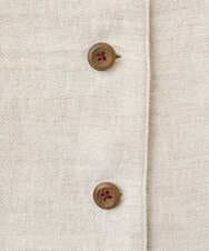 NGDGE41390 GIANNI LO GIUDICE(ジャンニ ロ ジュディチェ) [洗える]デニム調リネンジレ ベージュ