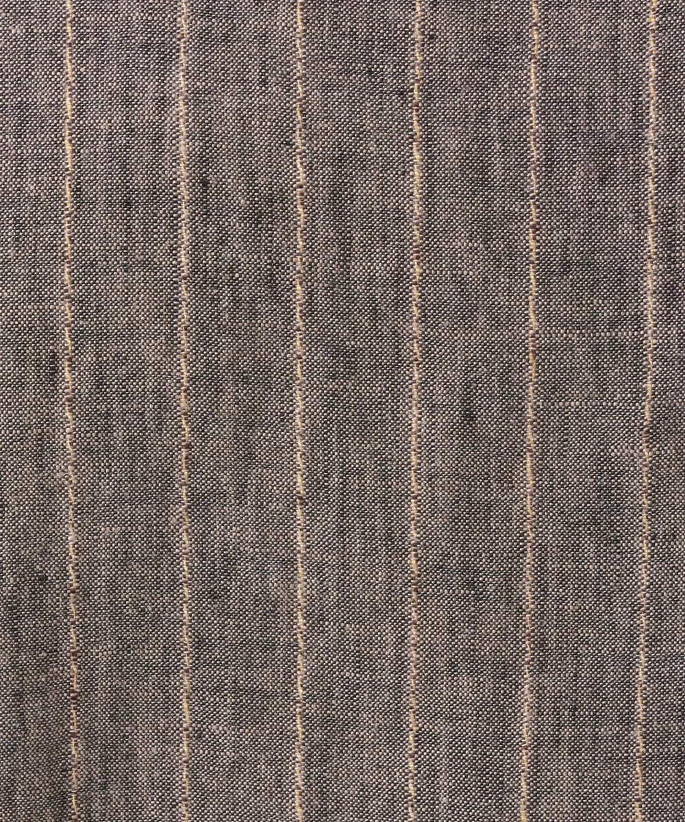 NGDGE51300 GIANNI LO GIUDICE(ジャンニ ロ ジュディチェ) [洗える]リネンステッチストライプベスト ブラック