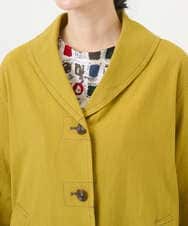 NGDGF26360 GIANNI LO GIUDICE(ジャンニ ロ ジュディチェ) [洗える]コットンナチュラルワッシャージャケット イエロー