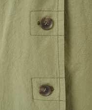 NGDGF26360 GIANNI LO GIUDICE(ジャンニ ロ ジュディチェ) [洗える]コットンナチュラルワッシャージャケット グリーン