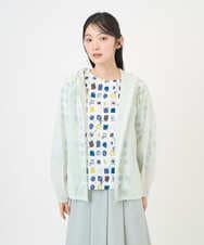 NGDGF37290 GIANNI LO GIUDICE(ジャンニ ロ ジュディチェ) [洗える]ナイロンストレッチタフタブルゾン ミントグリーン