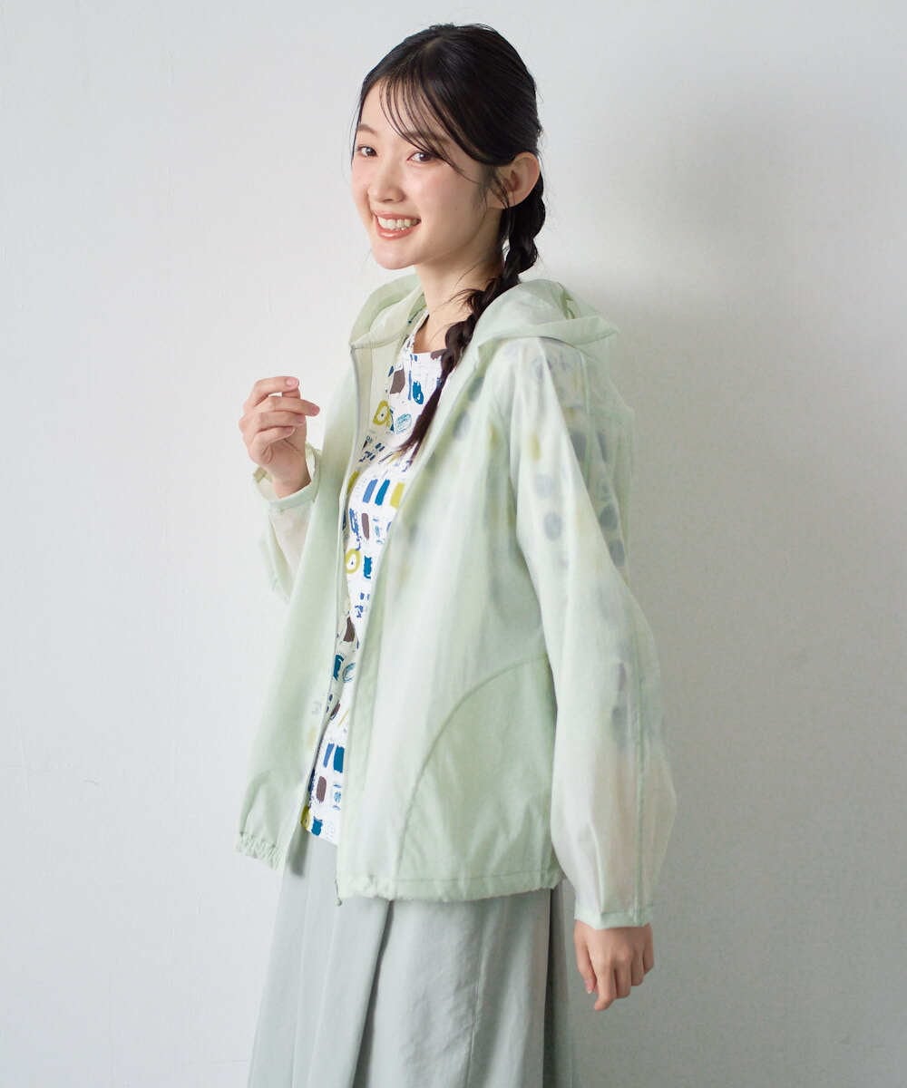 NGDGF37290 GIANNI LO GIUDICE(ジャンニ ロ ジュディチェ) [洗える]ナイロンストレッチタフタブルゾン ネイビー