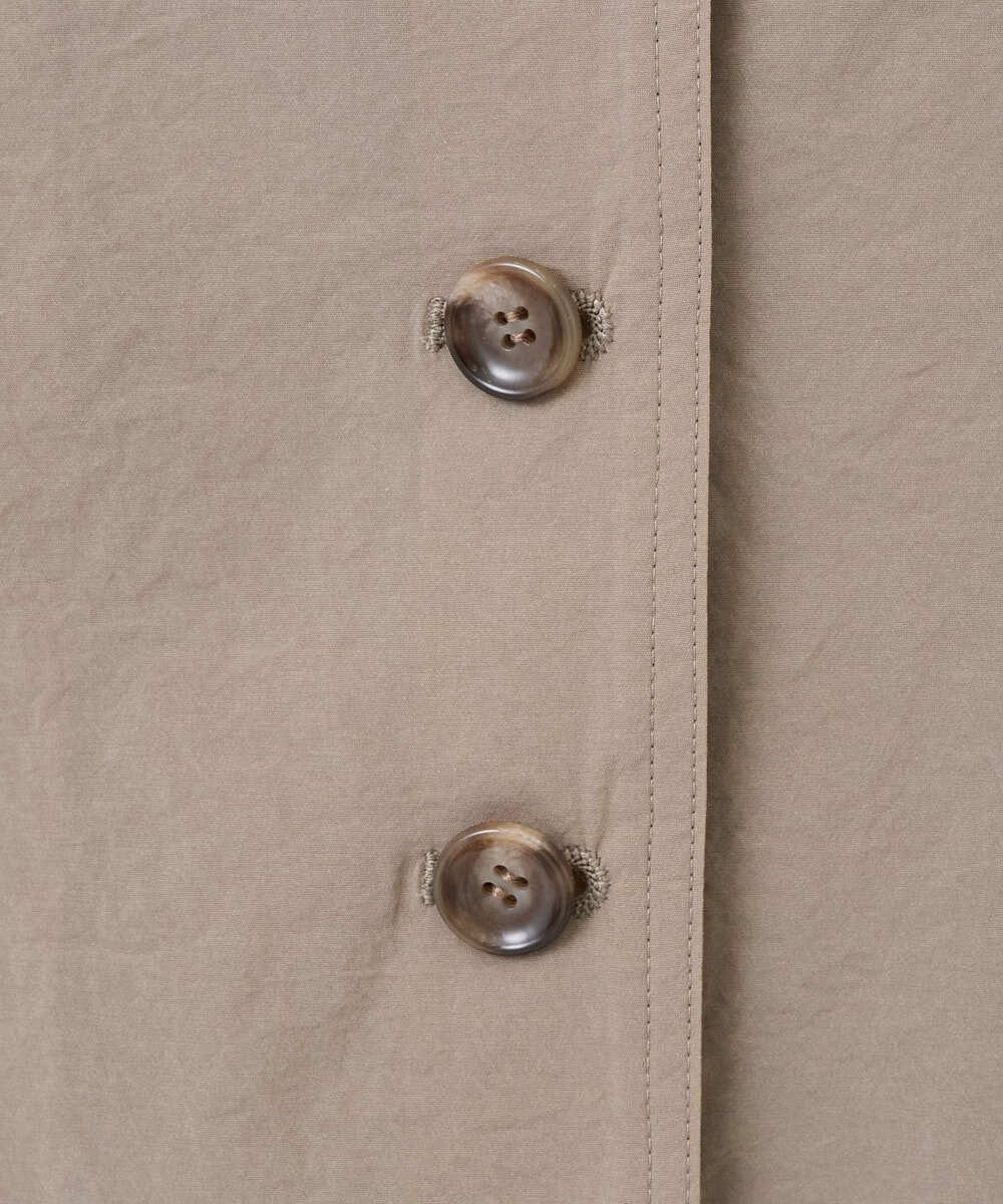 NGDGF57450 GIANNI LO GIUDICE(ジャンニ ロ ジュディチェ) [洗える・日本製]クレイペーパーナイロンジャケット ライトブルー