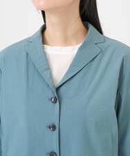 NGDGF57450 GIANNI LO GIUDICE(ジャンニ ロ ジュディチェ) [洗える・日本製]クレイペーパーナイロンジャケット ライトブルー