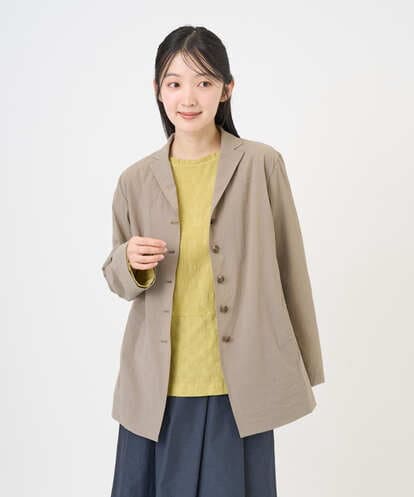 NGDGF57450 GIANNI LO GIUDICE [洗える・日本製]クレイペーパーナイロンジャケット