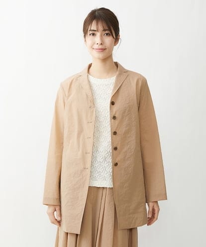 NGDGU17450 GIANNI LO GIUDICE [日本製]クレイペーパーナイロンジャケット