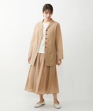 NGDGU17450 GIANNI LO GIUDICE(ジャンニ ロ ジュディチェ) [日本製]クレイペーパーナイロンジャケット ベージュ