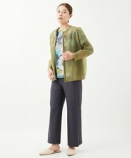 NGDGV40200 GIANNI LO GIUDICE(ジャンニ ロ ジュディチェ) [洗える]リップストップナイロンジャケット カーキ
