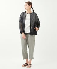 NGDGV40200 GIANNI LO GIUDICE(ジャンニ ロ ジュディチェ) [洗える]リップストップナイロンジャケット ブラック