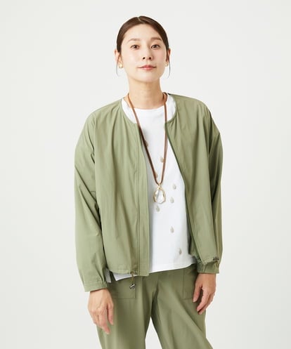 NGDHA01270 GIANNI LO GIUDICE [撥水加工・洗える]ナイロンリぺレントブルゾン