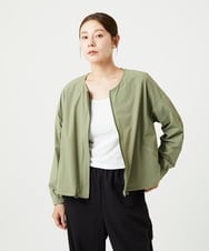 NGDHA01270 GIANNI LO GIUDICE(ジャンニ ロ ジュディチェ) [撥水加工・洗える]ナイロンリぺレントブルゾン カーキ