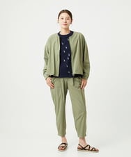 NGDHA01270 GIANNI LO GIUDICE(ジャンニ ロ ジュディチェ) [撥水加工・洗える]ナイロンリぺレントブルゾン カーキ