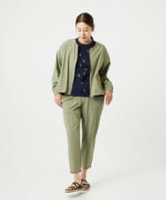 NGDHA01270 GIANNI LO GIUDICE(ジャンニ ロ ジュディチェ) [撥水加工・洗える]ナイロンリぺレントブルゾン カーキ