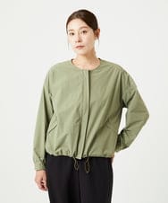 NGDHA01270 GIANNI LO GIUDICE(ジャンニ ロ ジュディチェ) [撥水加工・洗える]ナイロンリぺレントブルゾン カーキ