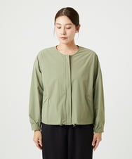 NGDHA01270 GIANNI LO GIUDICE(ジャンニ ロ ジュディチェ) [撥水加工・洗える]ナイロンリぺレントブルゾン カーキ