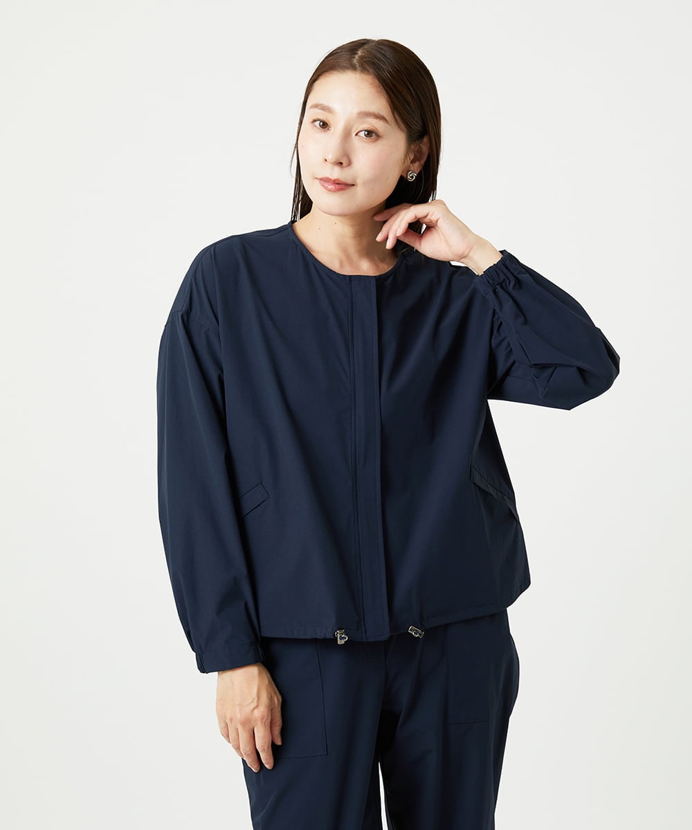 NGDHA01270 GIANNI LO GIUDICE(ジャンニ ロ ジュディチェ) [撥水加工・洗える]ナイロンリぺレントブルゾン ネイビー