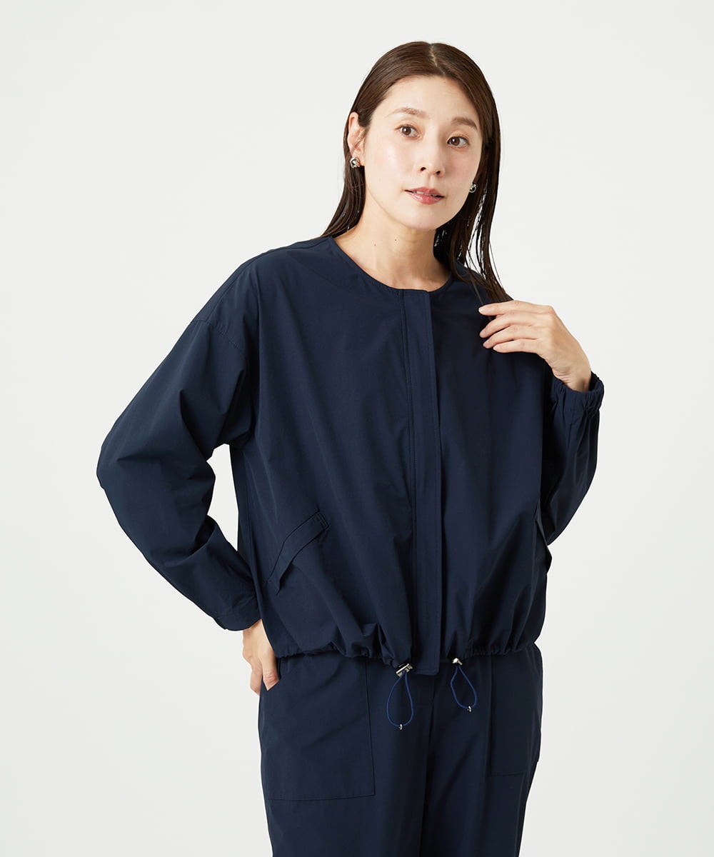 NGDHA01270 GIANNI LO GIUDICE(ジャンニ ロ ジュディチェ) [撥水加工・洗える]ナイロンリぺレントブルゾン ネイビー