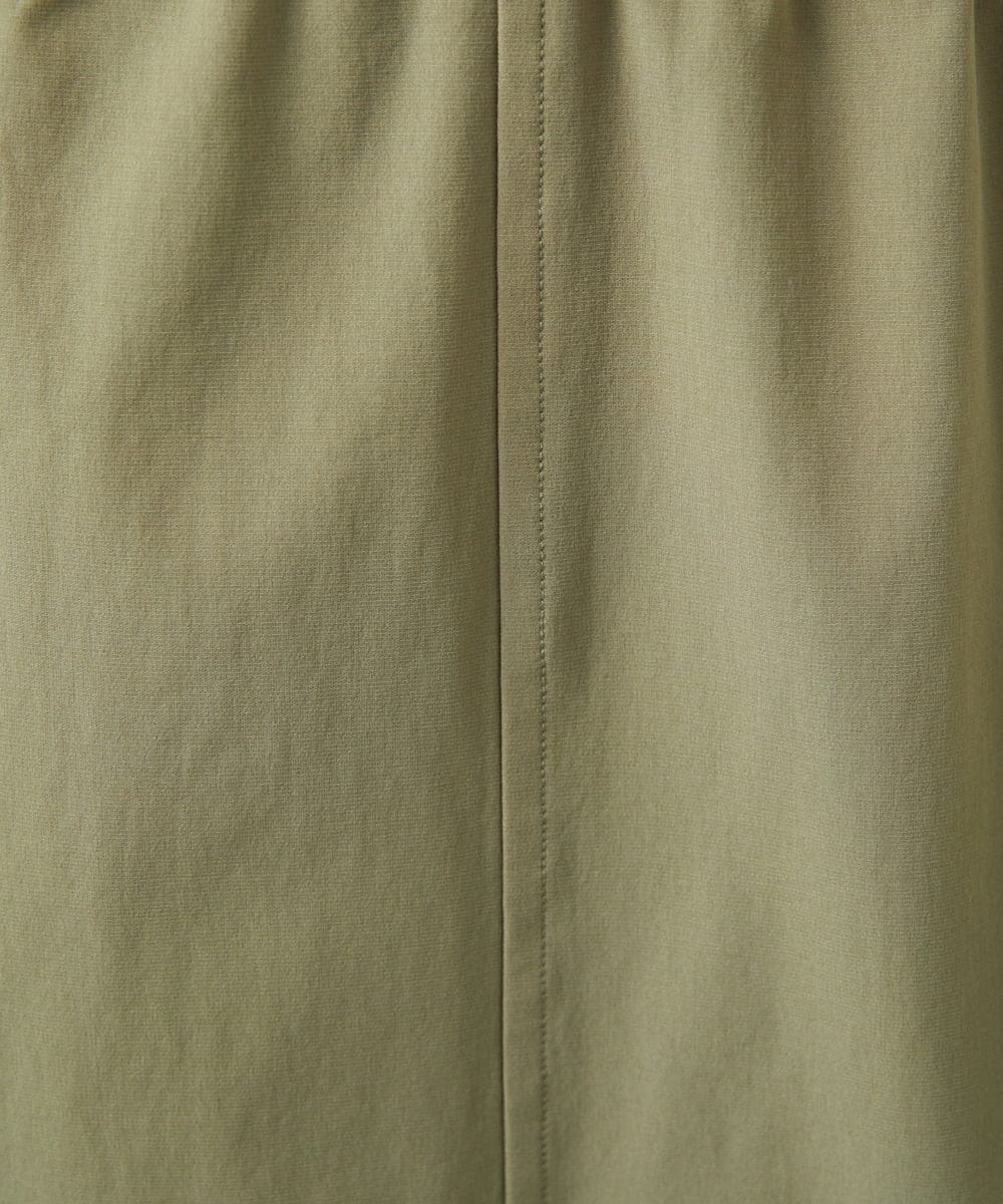 NGDHA02290 GIANNI LO GIUDICE(ジャンニ ロ ジュディチェ) [洗える・撥水加工]ナイロンリぺレントロングジレ カーキ