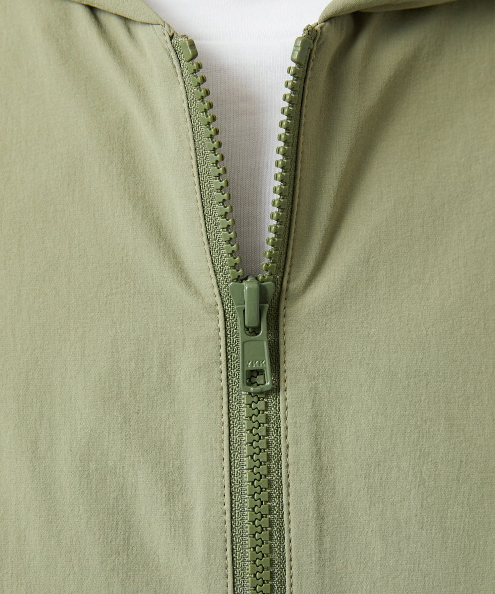 NGDHA02290 GIANNI LO GIUDICE(ジャンニ ロ ジュディチェ) [撥水加工・洗える]ナイロンリぺレントロングジレ カーキ