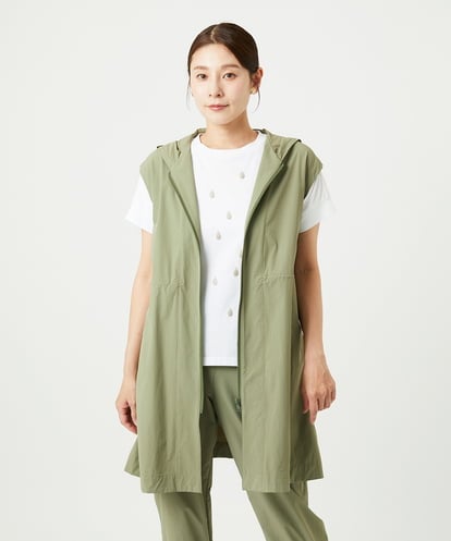 NGDHA02290 GIANNI LO GIUDICE [洗える・撥水加工]ナイロンリぺレントロングジレ
