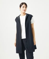 NGDHA02290 GIANNI LO GIUDICE(ジャンニ ロ ジュディチェ) [洗える・撥水加工]ナイロンリぺレントロングジレ ネイビー
