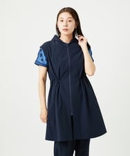 NGDHA02290 GIANNI LO GIUDICE(ジャンニ ロ ジュディチェ) [撥水加工・洗える]ナイロンリぺレントロングジレ ネイビー