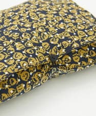 NGDHW07250 GIANNI LO GIUDICE(ジャンニ ロ ジュディチェ) [洗える・撥水加工]レインフラワープリントブルゾン ネイビー×イエロー