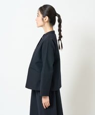 NGDJD11430 GIANNI LO GIUDICE(ジャンニ ロ ジュディチェ) [日本製]ウールステッチストライプジャケット ネイビー