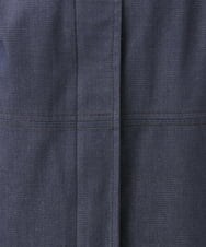 NGDJD14390 GIANNI LO GIUDICE(ジャンニ ロ ジュディチェ) [洗える]デニムライクシャンブレージャケット ネイビー