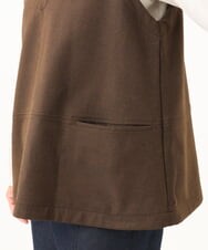 NGDJD18250 GIANNI LO GIUDICE(ジャンニ ロ ジュディチェ) [洗える・日本製]アルガンギャバベスト ブラウン