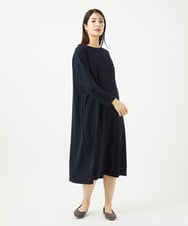 NGEEB40430 GIANNI LO GIUDICE(ジャンニ ロ ジュディチェ) [洗える・日本製]ヴィンテージタンブラーワンピース ネイビー