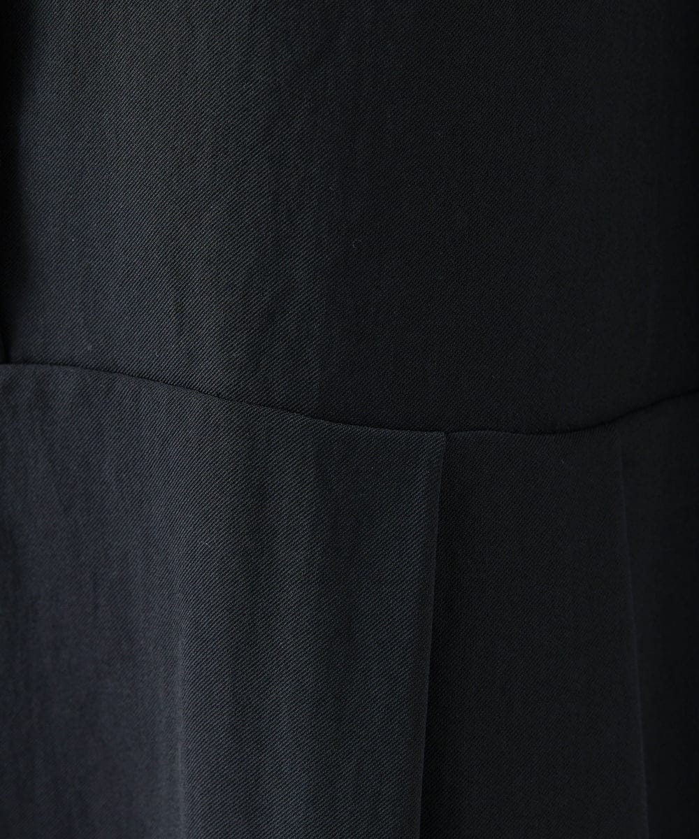 NGEEF05450 GIANNI LO GIUDICE(ジャンニ ロ ジュディチェ) [日本製]ヴィンテージタンブラーワンピース ブラック