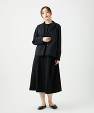 NGEEF05450 GIANNI LO GIUDICE(ジャンニ ロ ジュディチェ) [日本製]ヴィンテージタンブラーワンピース ブラック