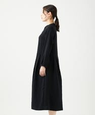 NGEEF05450 GIANNI LO GIUDICE(ジャンニ ロ ジュディチェ) [日本製]ヴィンテージタンブラーワンピース ブラック