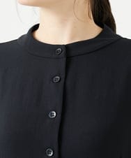 NGEEF05450 GIANNI LO GIUDICE(ジャンニ ロ ジュディチェ) [日本製]ヴィンテージタンブラーワンピース ブラック