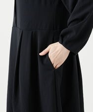 NGEEF05450 GIANNI LO GIUDICE(ジャンニ ロ ジュディチェ) [日本製]ヴィンテージタンブラーワンピース ブラック