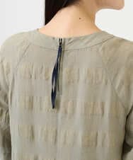 NGEGE53490 GIANNI LO GIUDICE(ジャンニ ロ ジュディチェ) [洗える]シャドーチェックワンピース ベージュ