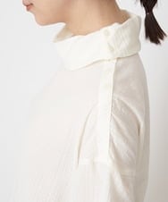 NGEHT12250 GIANNI LO GIUDICE(ジャンニ ロ ジュディチェ) [洗える・日本製]高島ちぢみワンピース アイボリー