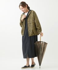NGEHW08250 GIANNI LO GIUDICE(ジャンニ ロ ジュディチェ) [洗える・撥水加工]ナイロンライトクロスジャンパースカート ブラック