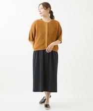 NGEHW08250 GIANNI LO GIUDICE(ジャンニ ロ ジュディチェ) [洗える・撥水加工]ナイロンライトクロスジャンパースカート ブラック