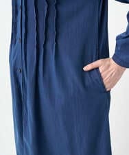 NGEJC21360 GIANNI LO GIUDICE(ジャンニ ロ ジュディチェ) [接触冷感・洗える]ビヨンドデニムワンピース ネイビー