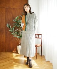 NGFAE20330 GIANNI LO GIUDICE(ジャンニ ロ ジュディチェ) [日本製]SILEインターシャニットベスト アイボリー