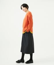 NGFAE36270 GIANNI LO GIUDICE(ジャンニ ロ ジュディチェ) [洗える]ＭＥＥＴニット オレンジ