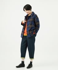 NGFAE36270 GIANNI LO GIUDICE(ジャンニ ロ ジュディチェ) [洗える]ＭＥＥＴニット オレンジ