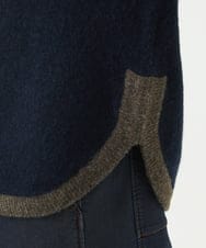 NGFAE36270 GIANNI LO GIUDICE(ジャンニ ロ ジュディチェ) [洗える]ＭＥＥＴニット ネイビー