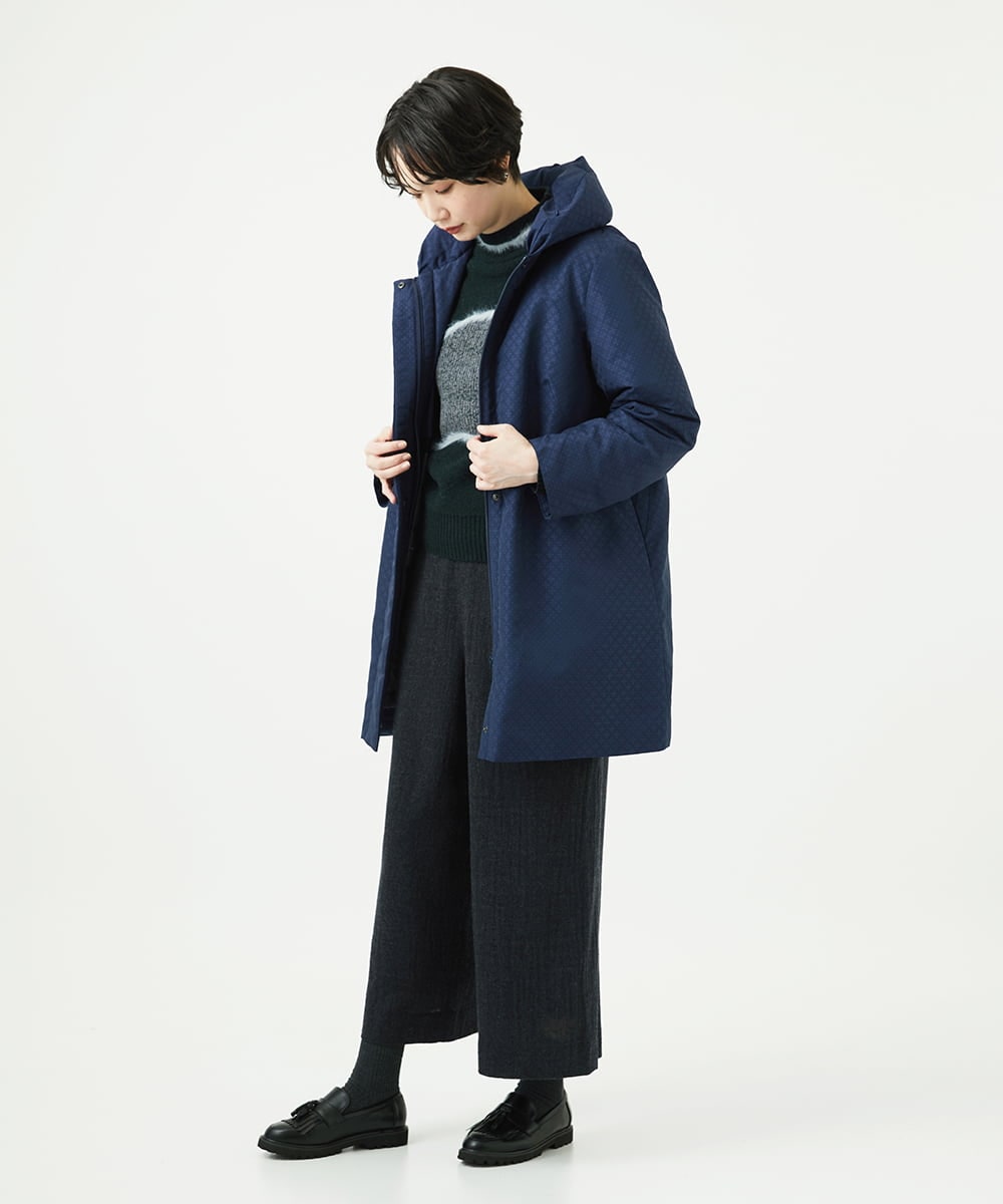 NGFAE40330 GIANNI LO GIUDICE(ジャンニ ロ ジュディチェ) エキストラファインメリノウールニット ダークグリーン